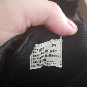 Mens work shoe size 8 wide